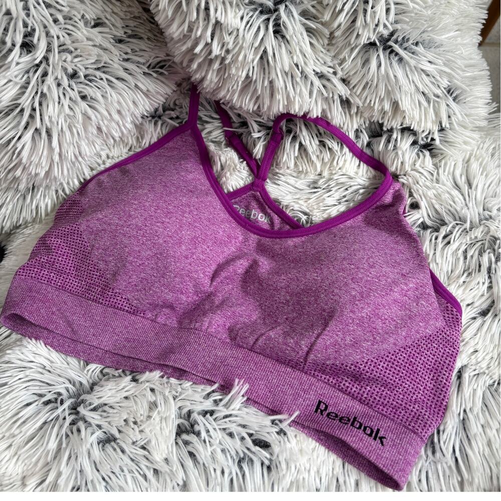 Sports Bras  - Reebok (L) - Purple